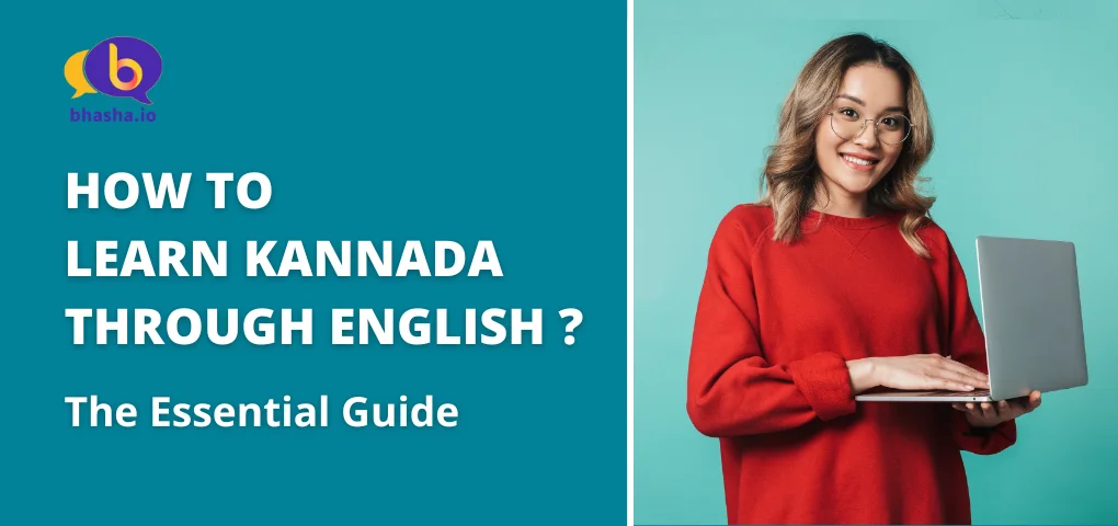 Blog Cover for Bhasha's English to Kannada language speaking tips