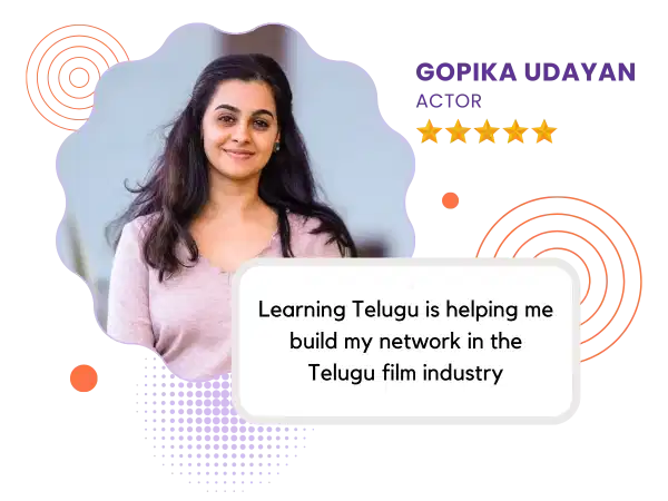 Photo of Bhasha's Learn <span style='color: #4B2AAD;'>Telugu</span> Online anytime, anywhere Classes Student
