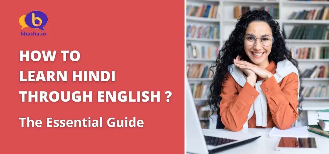 Blog Cover for Bhasha's English to Hindi language speaking tips